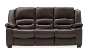 Barletto 3 Seater Fixed Sofa - Brown