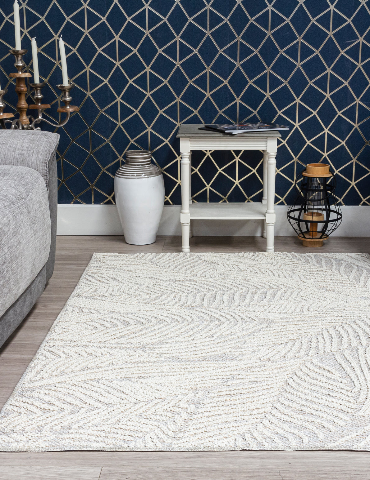 Serenity Leaves Rug