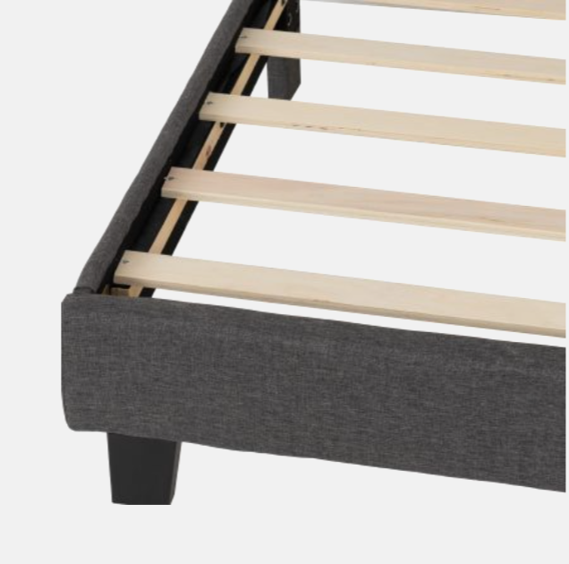 Arran Bed - 4'6" (Available in Grey & Black)