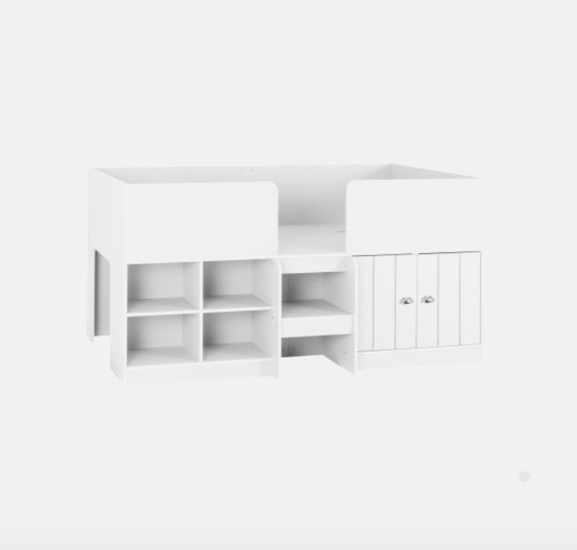 Orlando Low SleeperBed White
