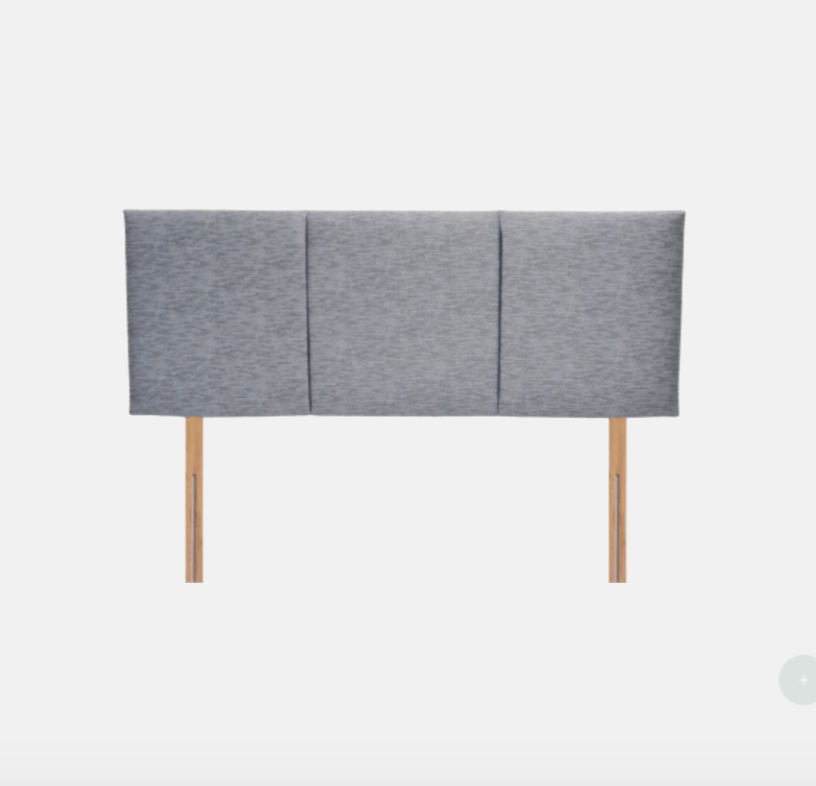 Sophie Divan Headboard - Grey Fabric