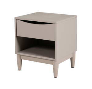 Alesta Bedside Table Grey