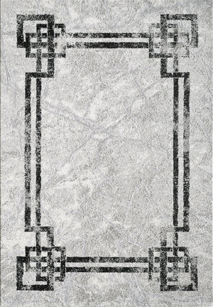 Alisa Rug - Grey Black