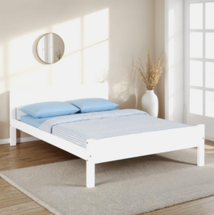 Amber Bed - White (Available in 3' and 4'6")