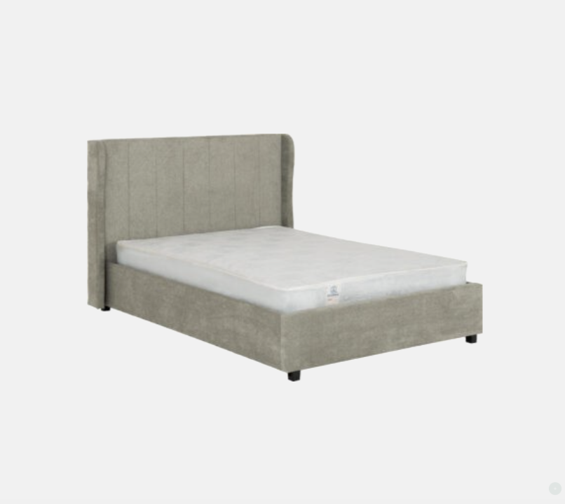 Amelia Bed Dark Grey Fabric Storage Bed (available in 4'6")