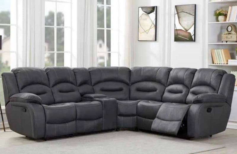 grey recliner sofa suite