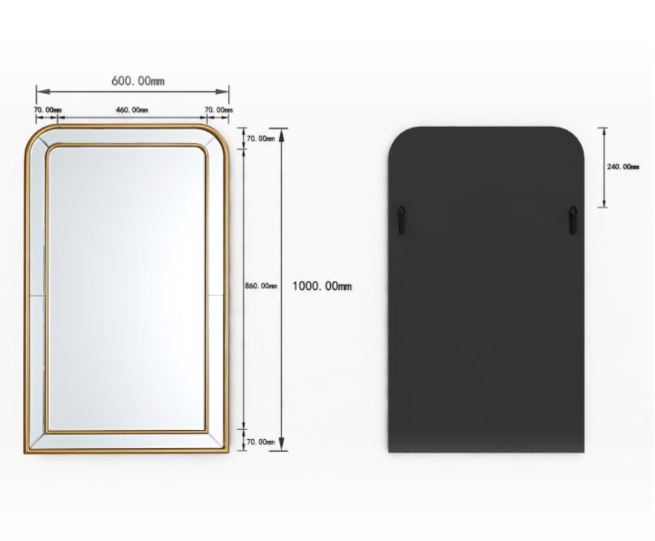 Aurielle Arched Mirror