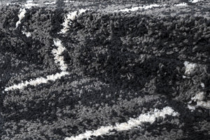 Aerial view of a forest with clearings
