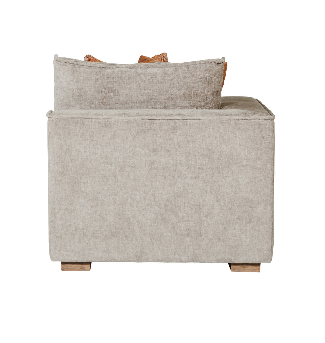 Bodhi Corner sofa Modular Arm LHF (Available in Mink & Olive)