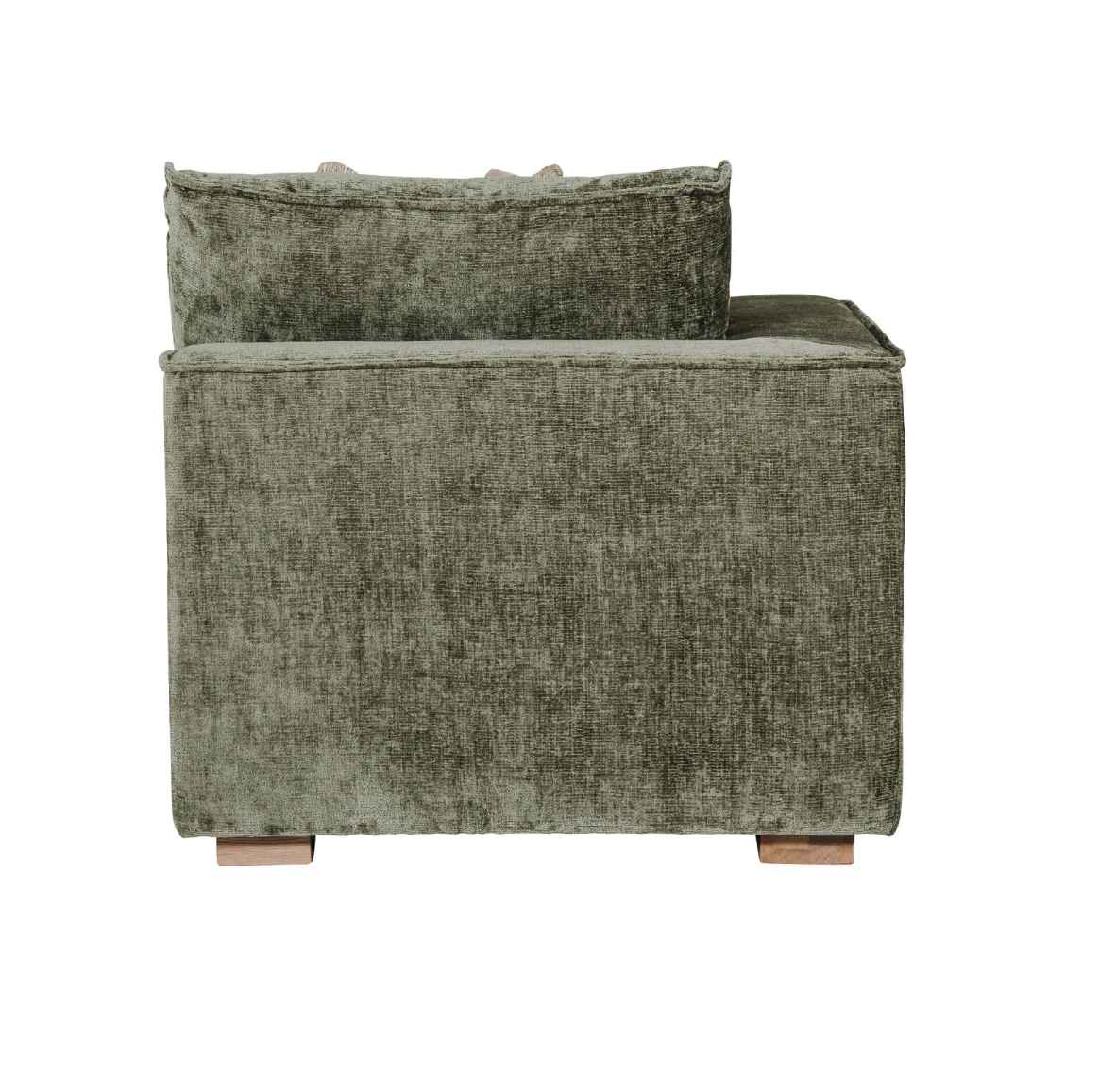Bodhi Corner sofa Modular Arm LHF (Available in Mink & Olive)