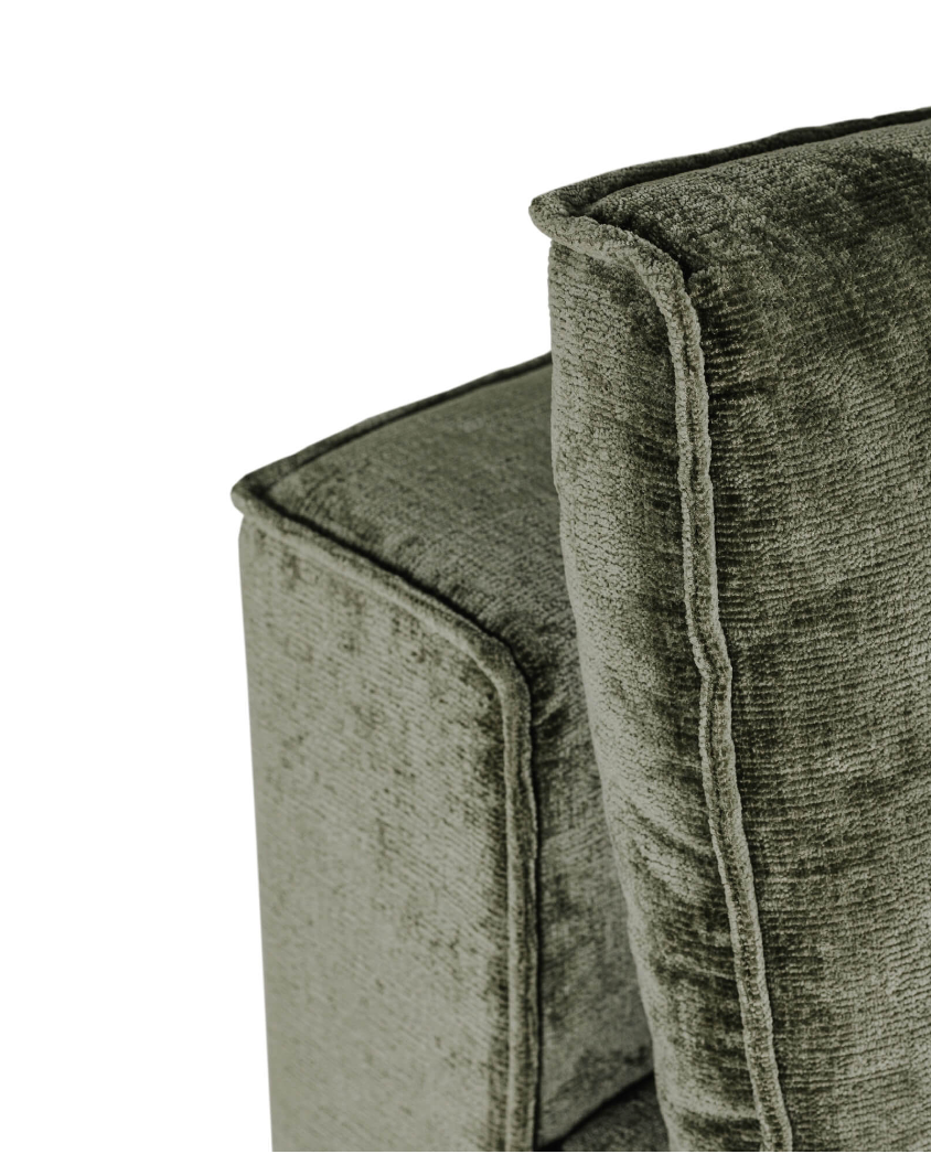 Bodhi Corner sofa Modular Arm LHF (Available in Mink & Olive)