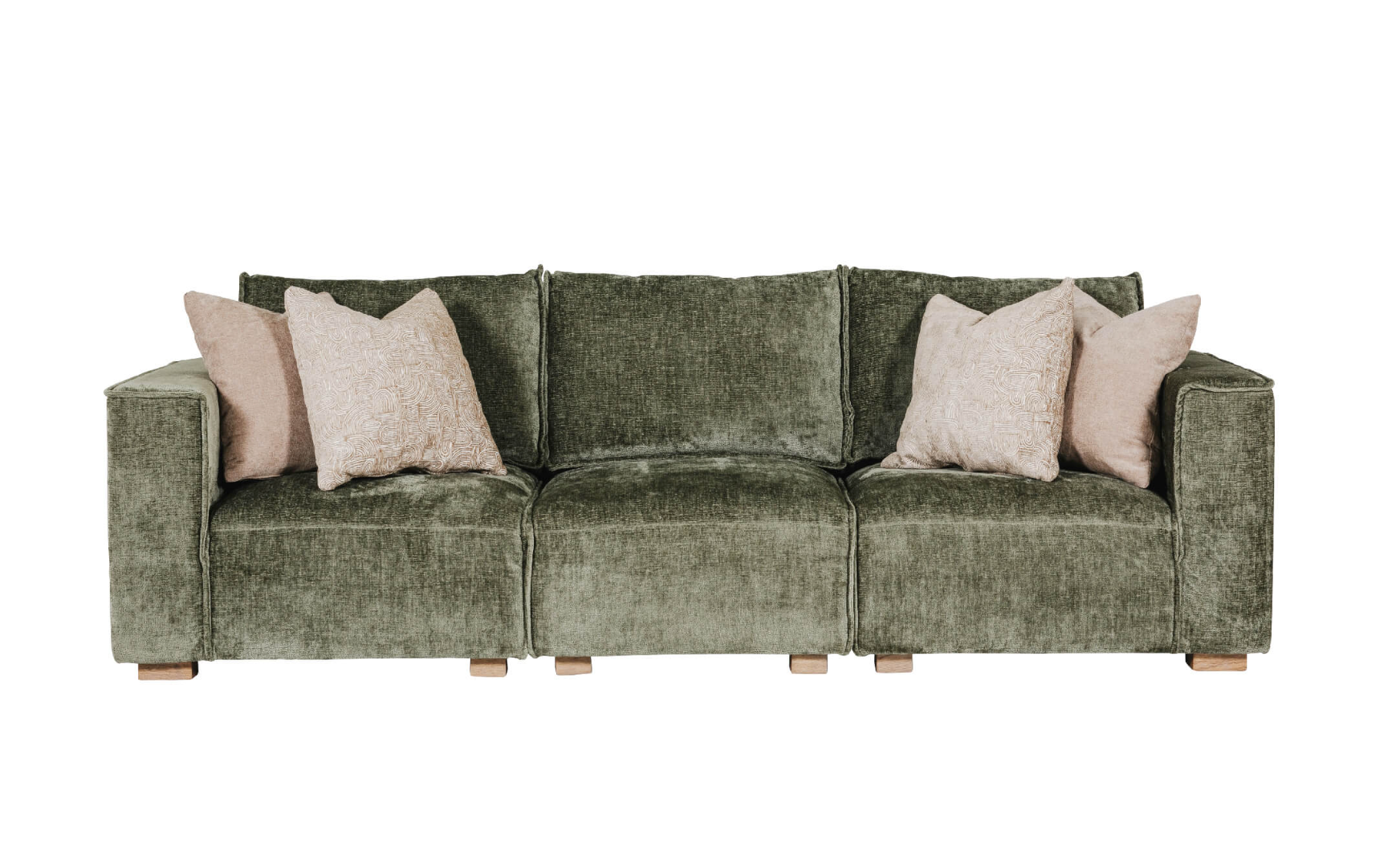 Bodhi Corner sofa Modular Arm LHF (Available in Mink & Olive)