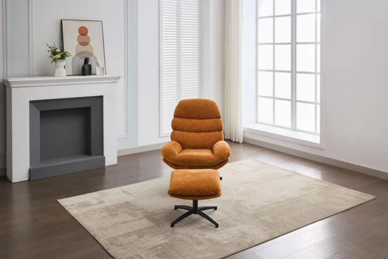 Gold Clark Leisure Chair