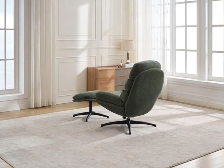 Moss Clark Leisure Chairs With Footstool
