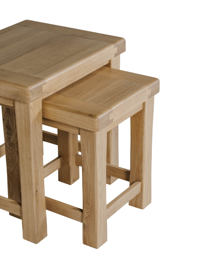 Close up of Nest of Tables 