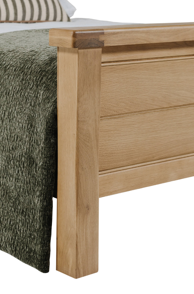 Delaney Bed – Oak (4'6, 5ft  & 6ft Sizes)