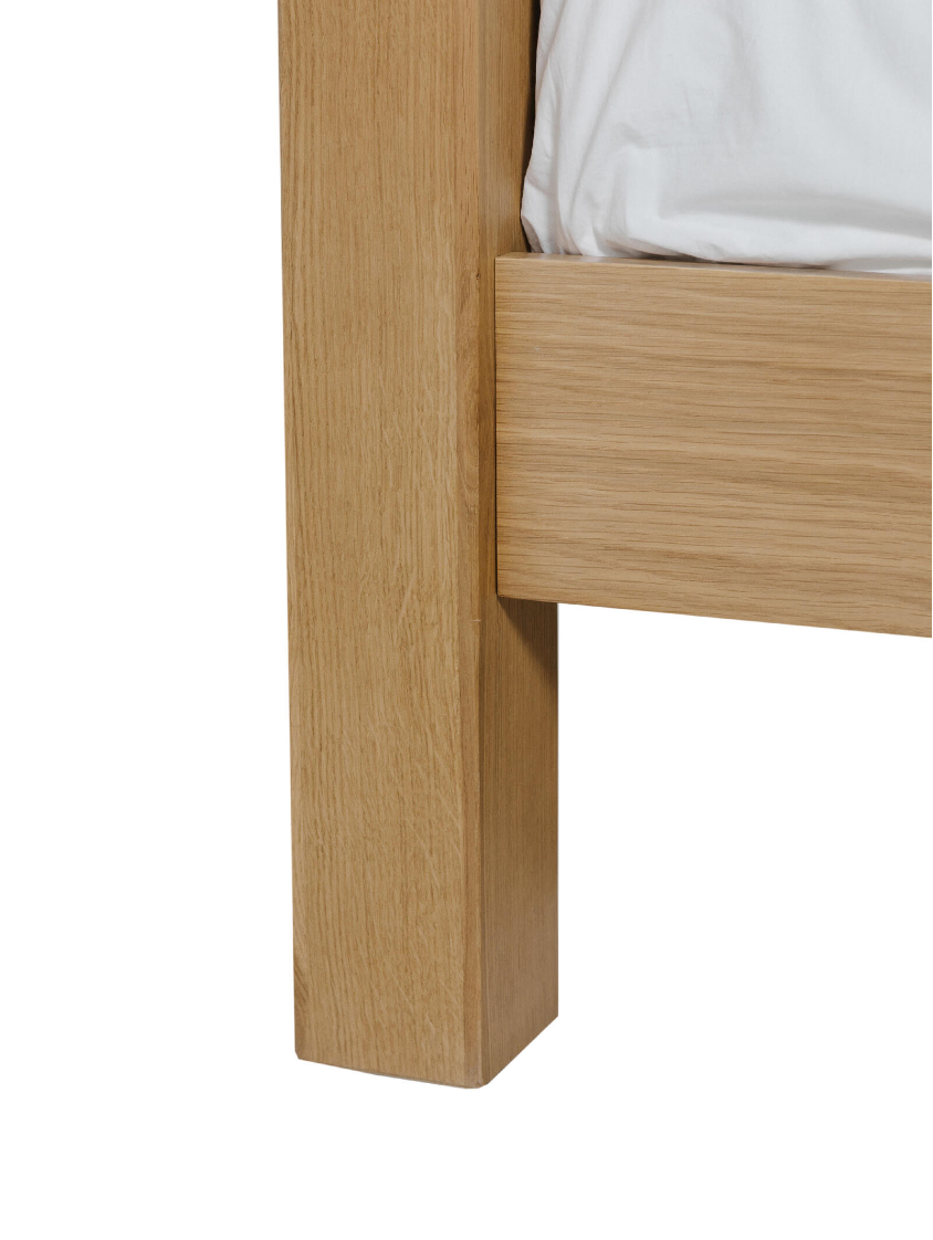 Delaney Bed Oak-leg