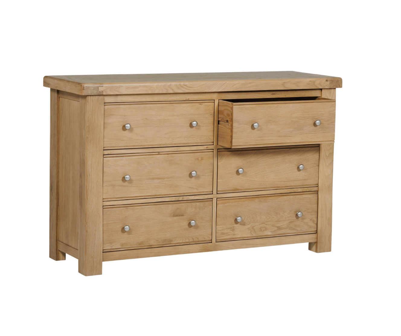 Delaney 6 Drawer Dressing Chest – Oak