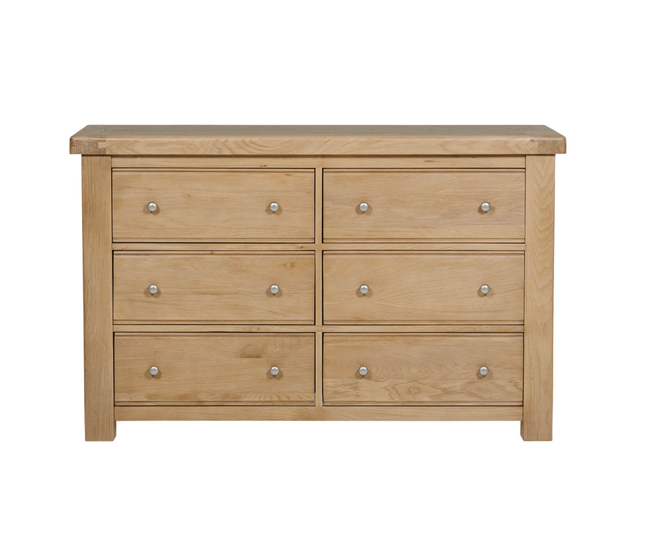 Delaney 6 Drawer Dressing Chest – Oak