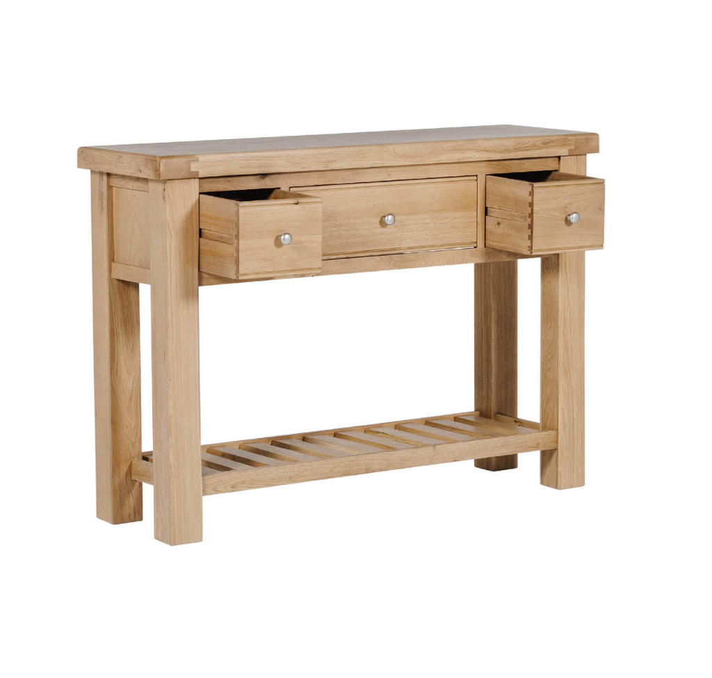 Delaney Console Table – Oak