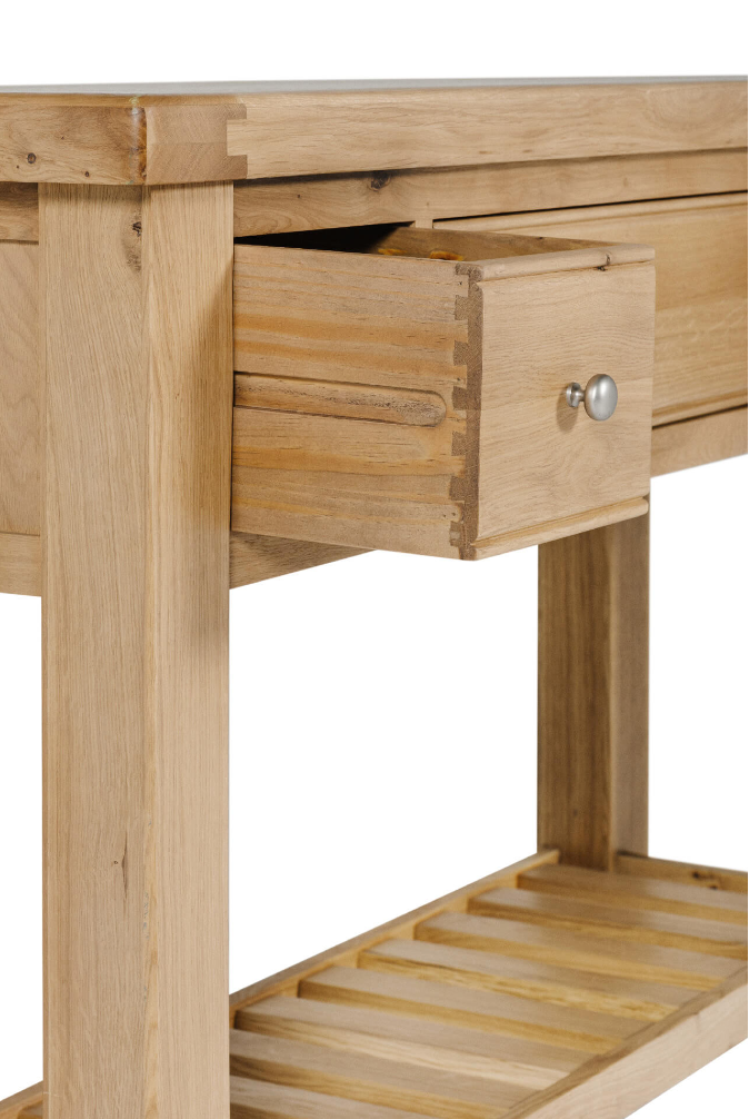 Delaney Console Table – Oak