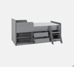Felix Low Sleeper Bed-Grey