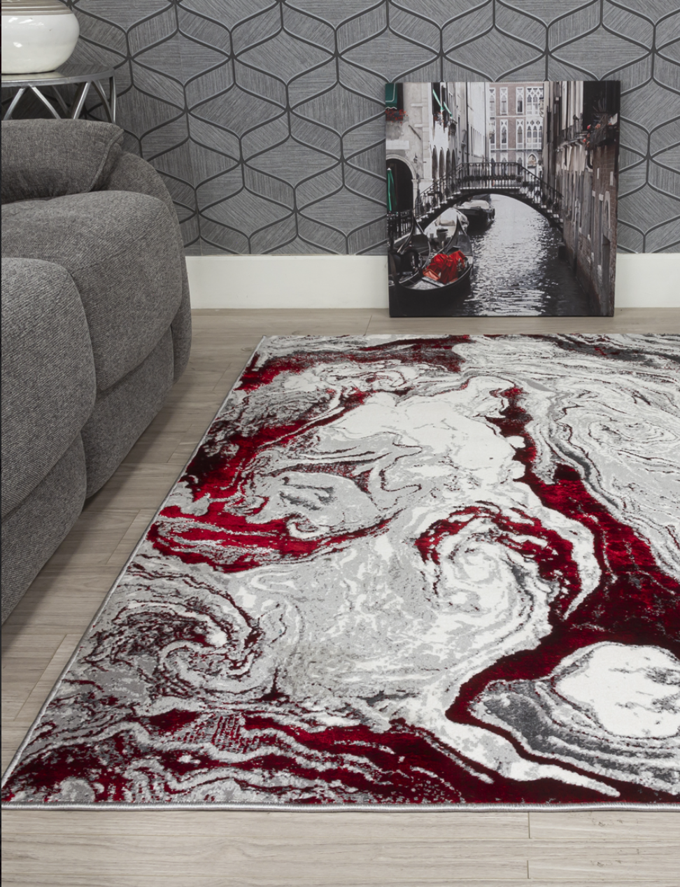 Boutique Vivid – Red Rug 120 X 170