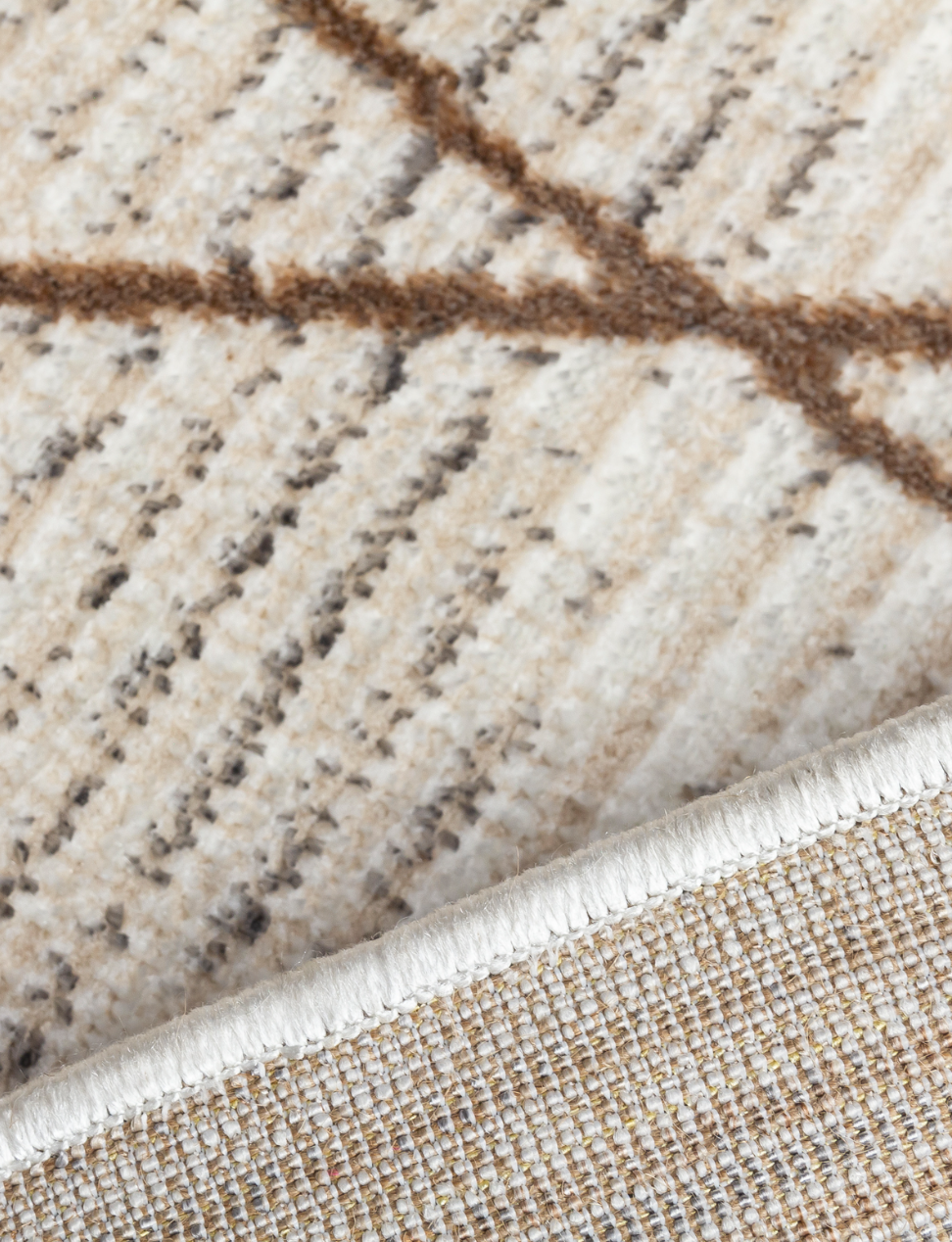 Glitz Art Deco – Beige Rug