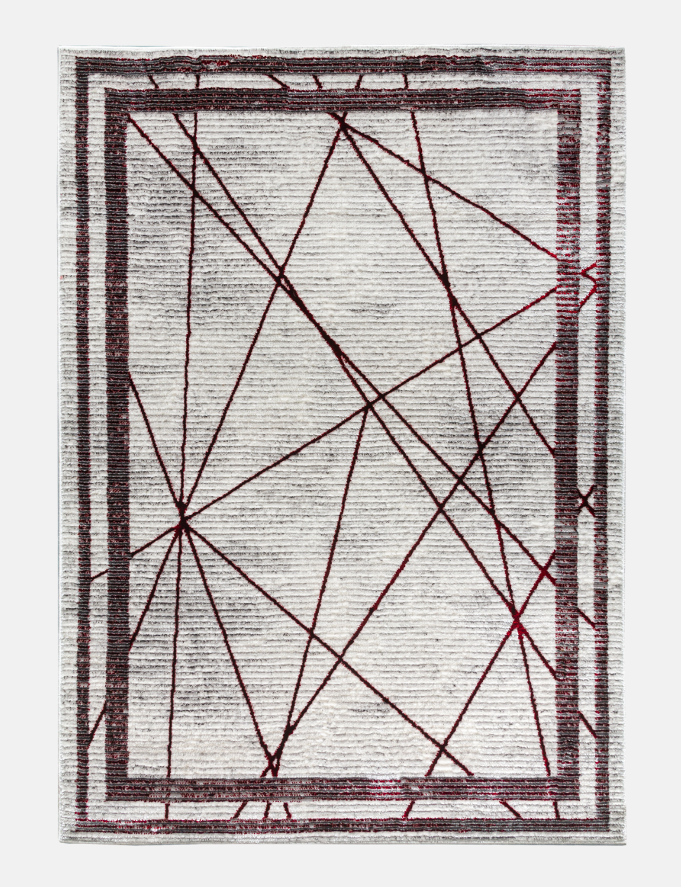 Glitz Art Deco – Red Rug