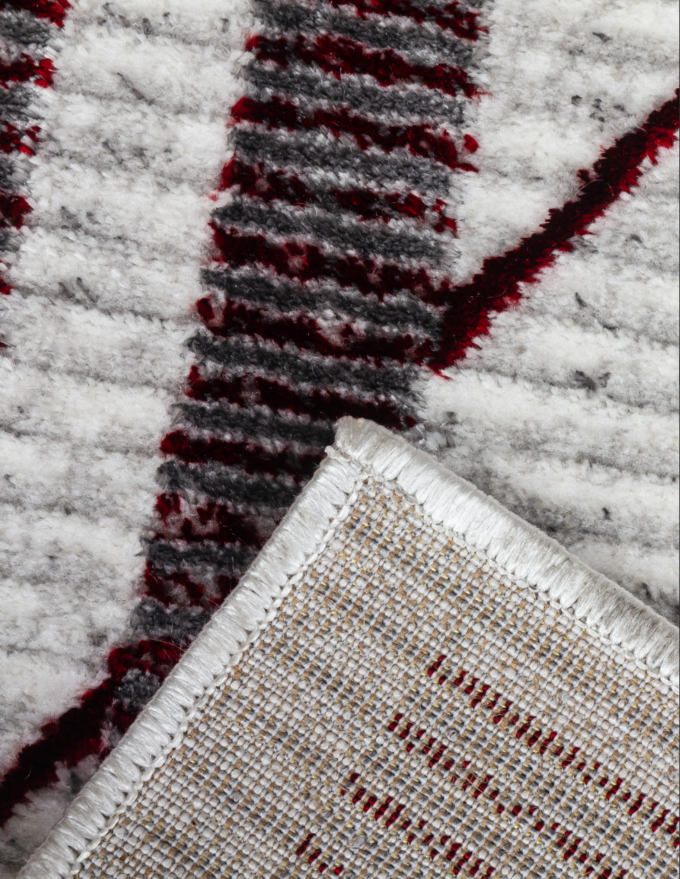 Glitz Art Deco – Red Rug