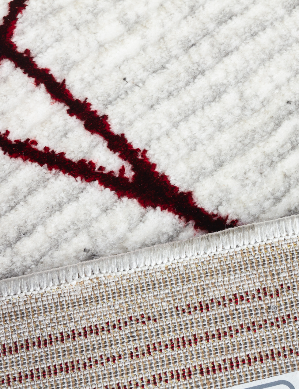 Glitz Art Deco – Red Rug