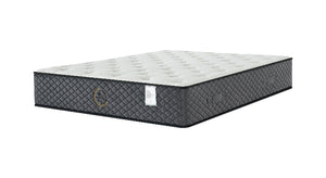 Mattress with brand logo on a white background