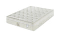 White mattress on a white background