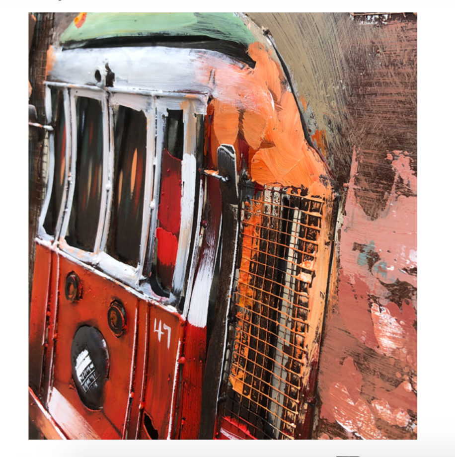 Golden Gate Tram Wall Art Decor