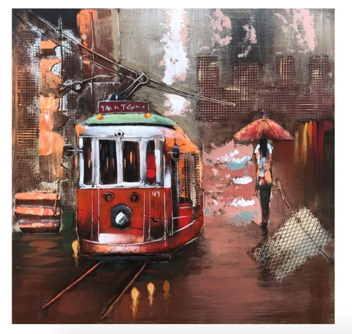 Golden Gate Tram Wall Art