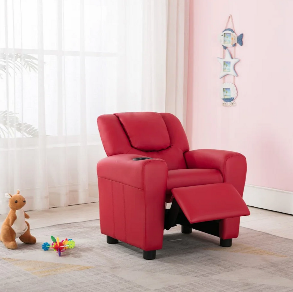 Kids recliner (RED)