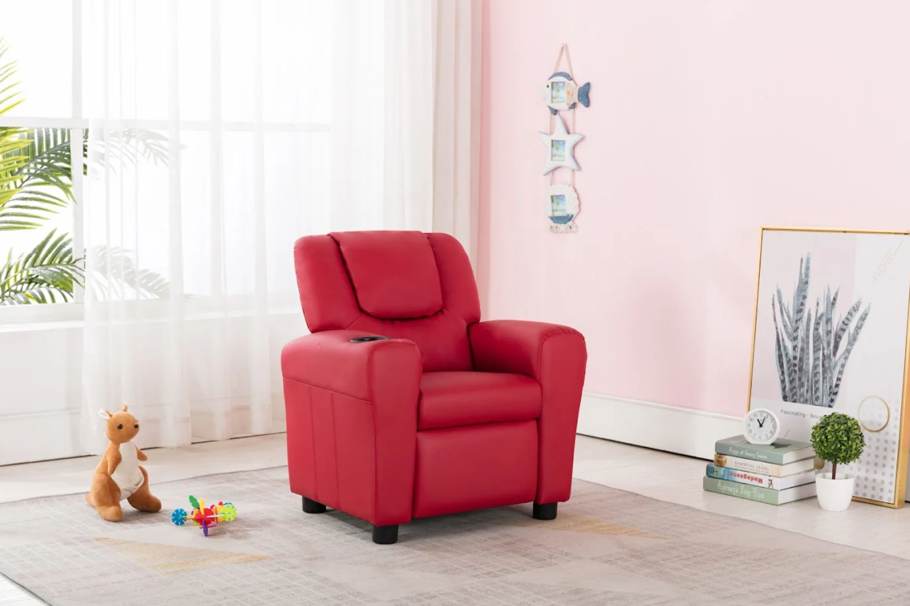 Kids recliner (RED)