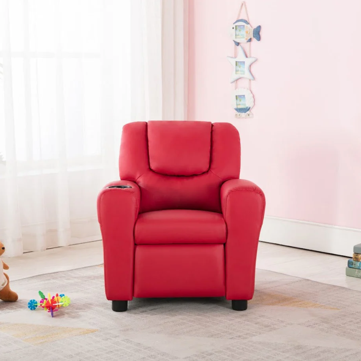 Kids recliner (RED)