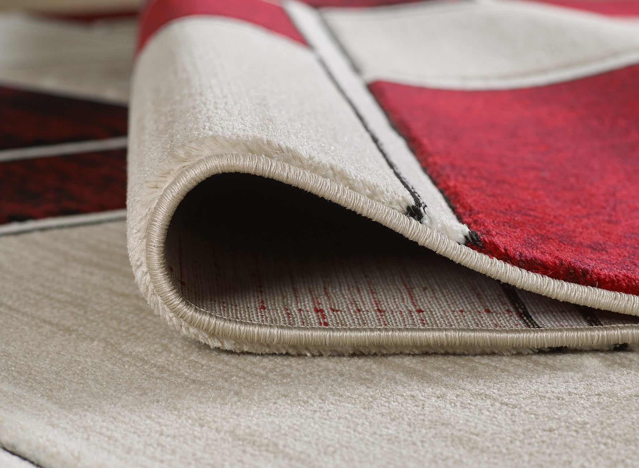 Lagos Rug - Cream Red