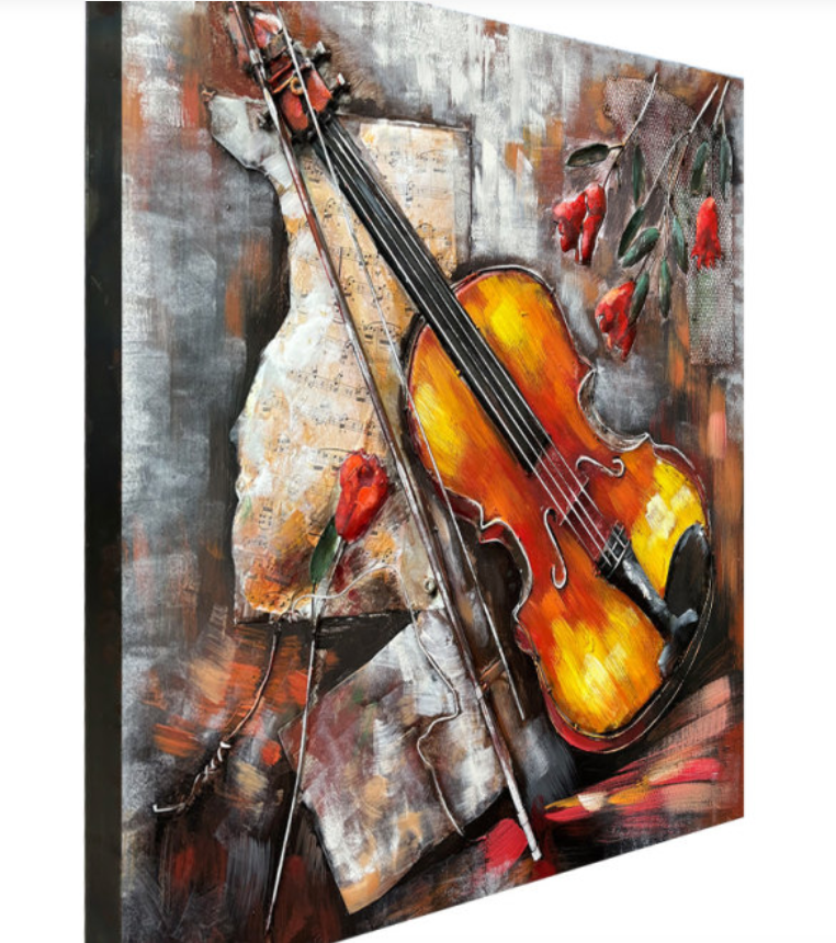 Melody & Roses wall art