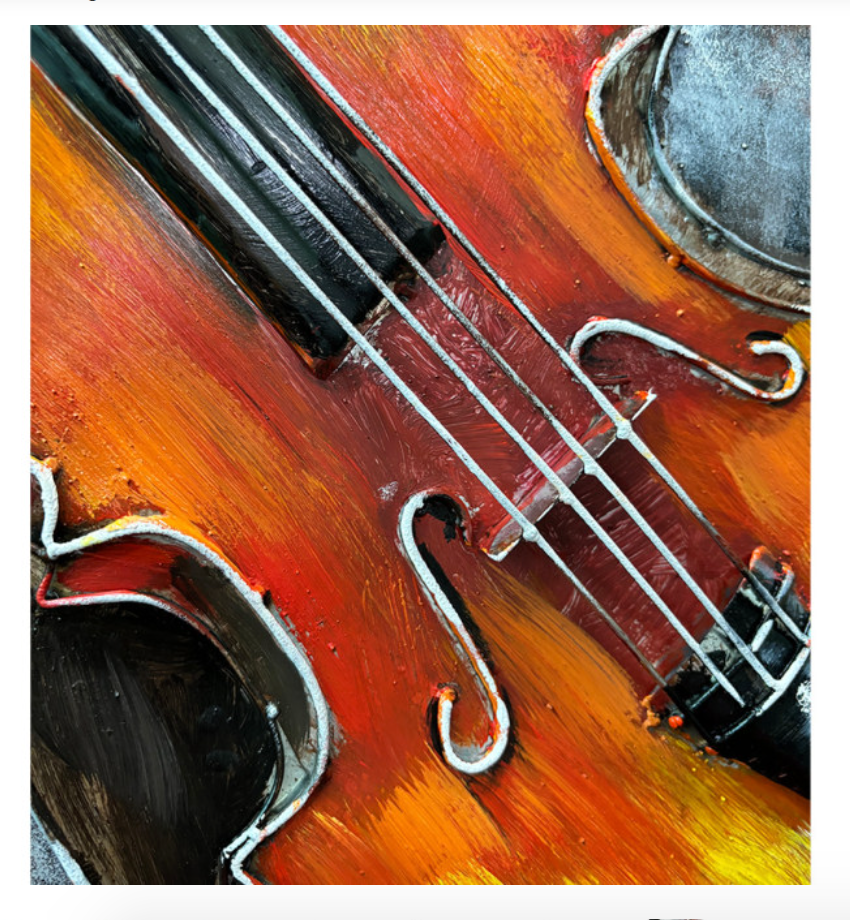 Melody & Roses wall art