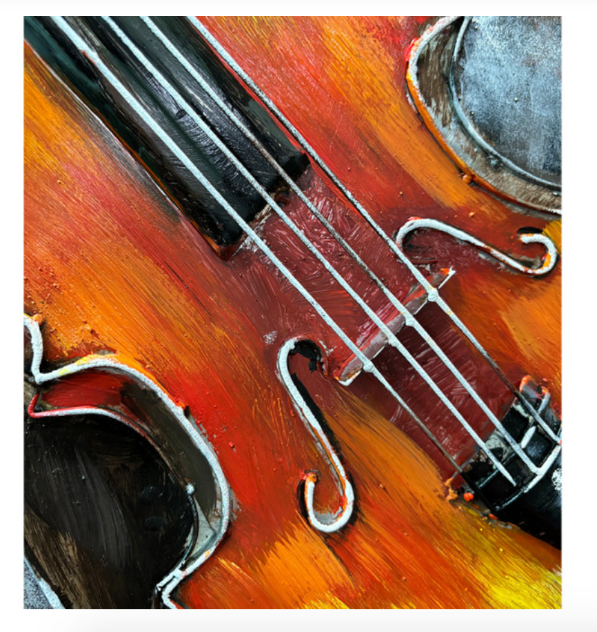 Melody & Roses wall art