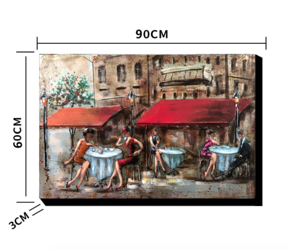 Measurements Parisian Café
