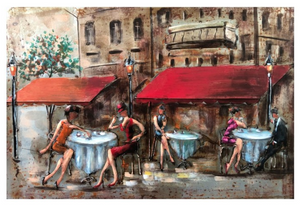 Parisian Café wall art