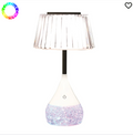 Pleated Shade Glitter Lamp7