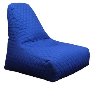 Quilted beanbag Blue