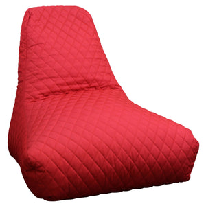 Quilted beanbag Red