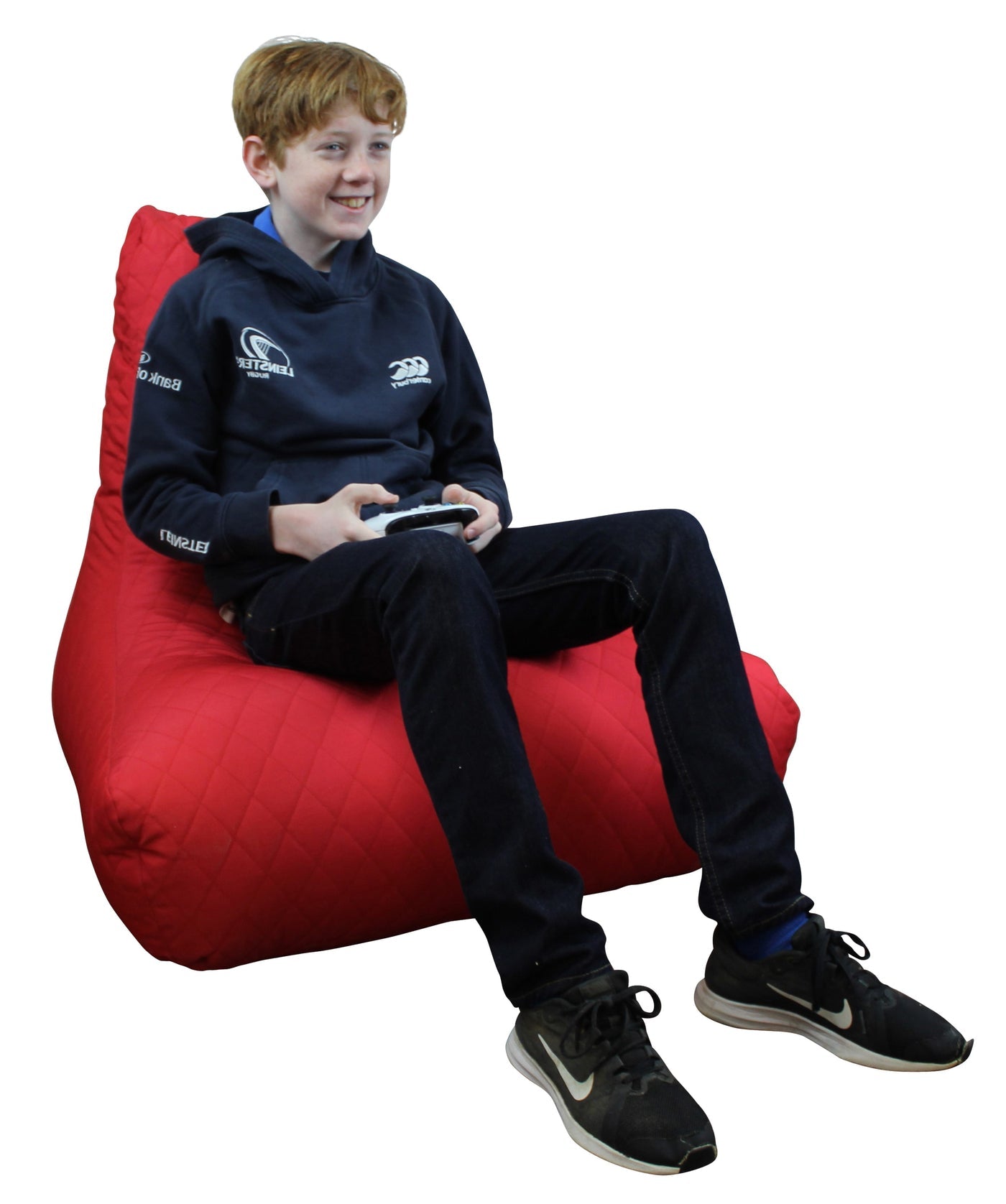 Quilted beanbag Red