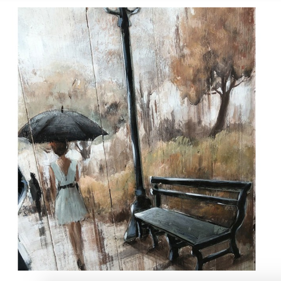 Romantic Stroll Wall Art