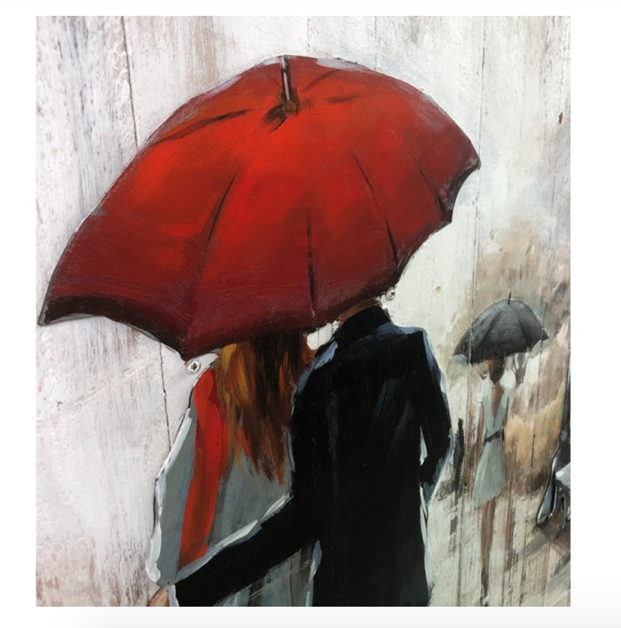 Romantic Stroll Wall Art